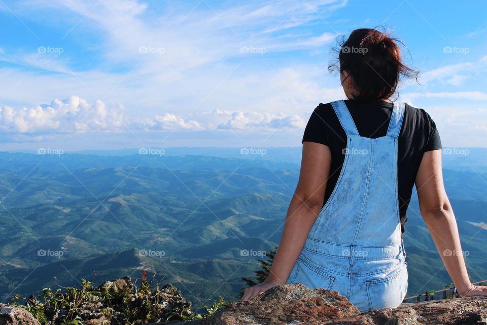 Beautiful valleys and mountains in Brazil