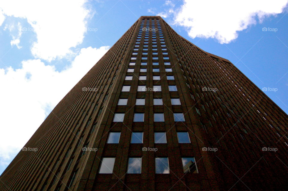 Scrapesky. Office Building near Wall Street