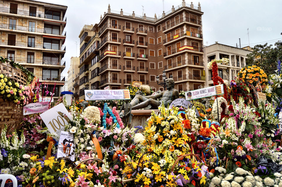 Plaza de la Virgen. Plaza de la Virgen (Valencia - Spain)