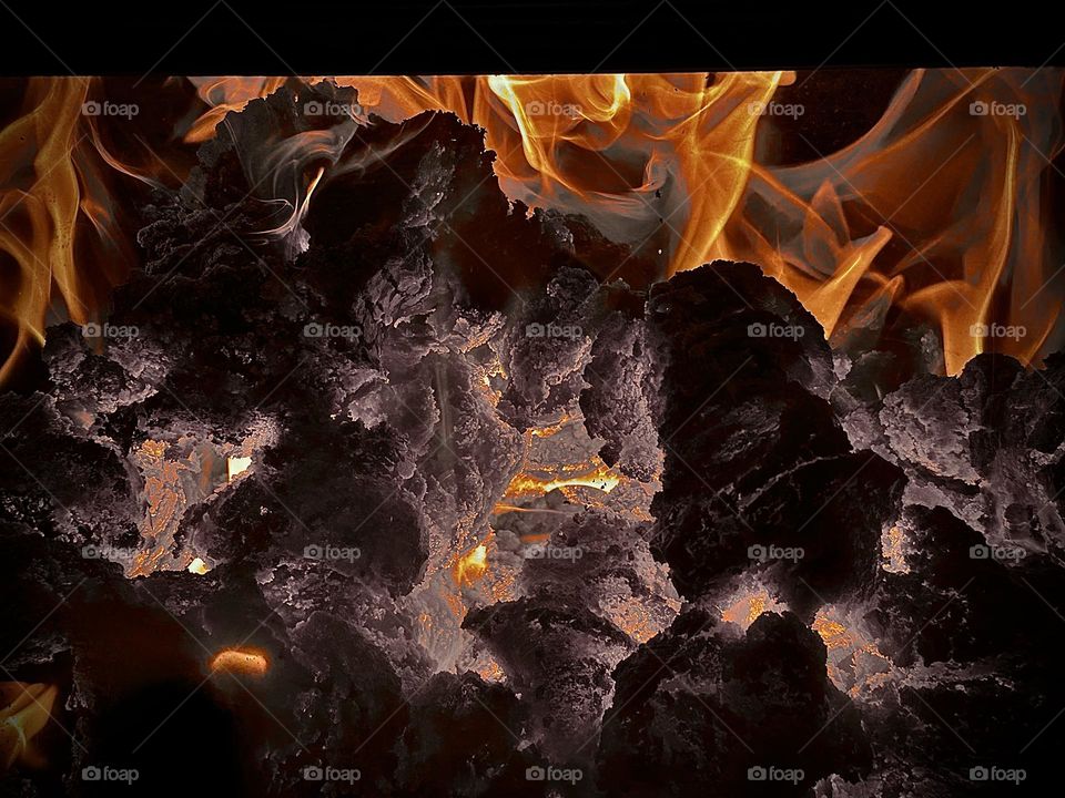 Fire flame
