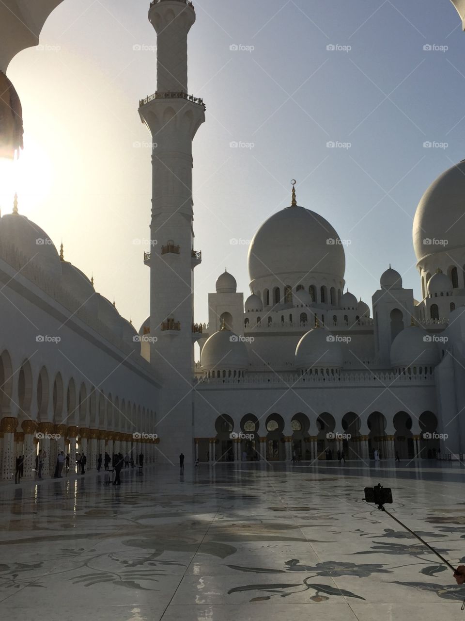 Sheikh Zayed Grand Mosque in Abu Dhabi, 