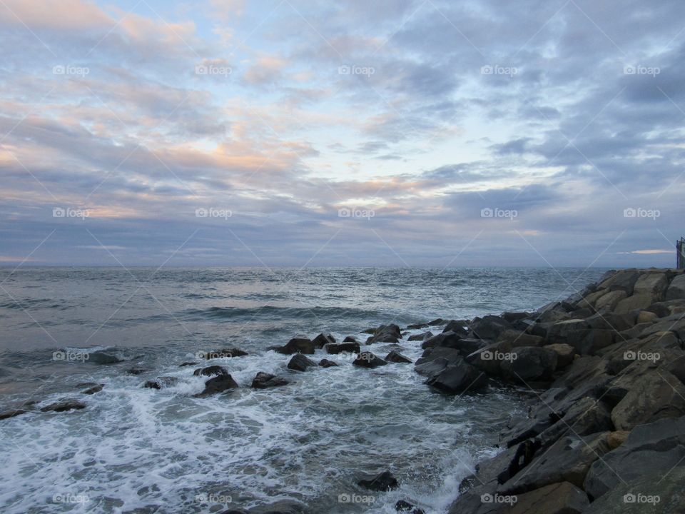 New York, Long Island, Montauk, Montauk Point Light, sky, clouds, Sand, Nature, wildlife, lighthouse, rocks, wind, beach, nature,