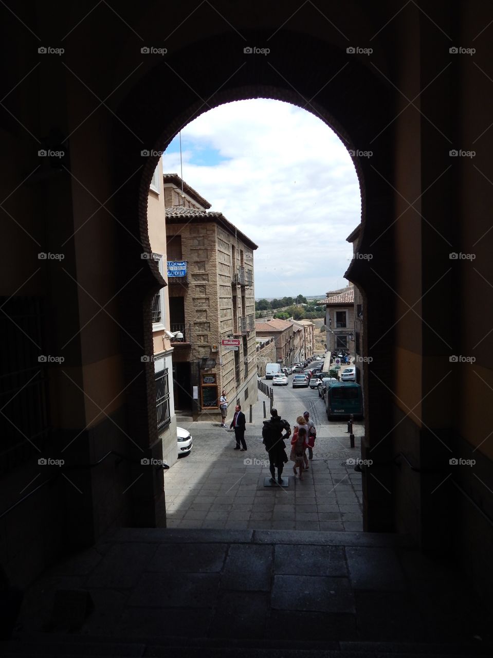 A peep hole into the land of Toledo, Spain