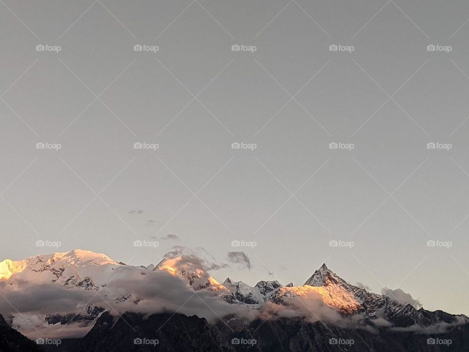 Nature's mountain view