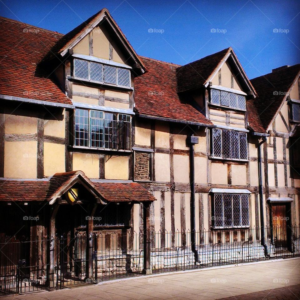 Shakespeare house in Stratford upon Avon