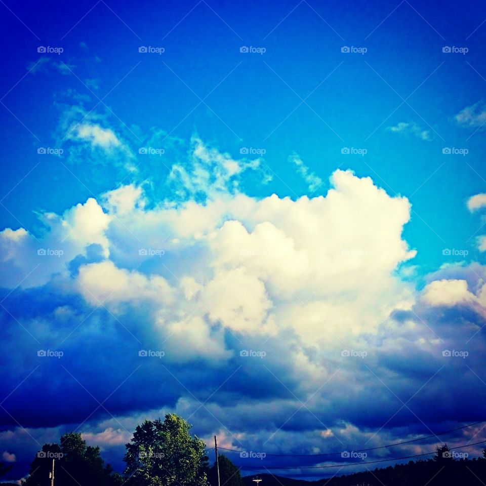 clouds in sky
