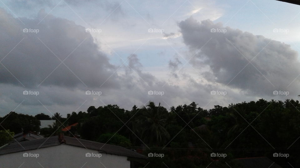 sky and clouds design