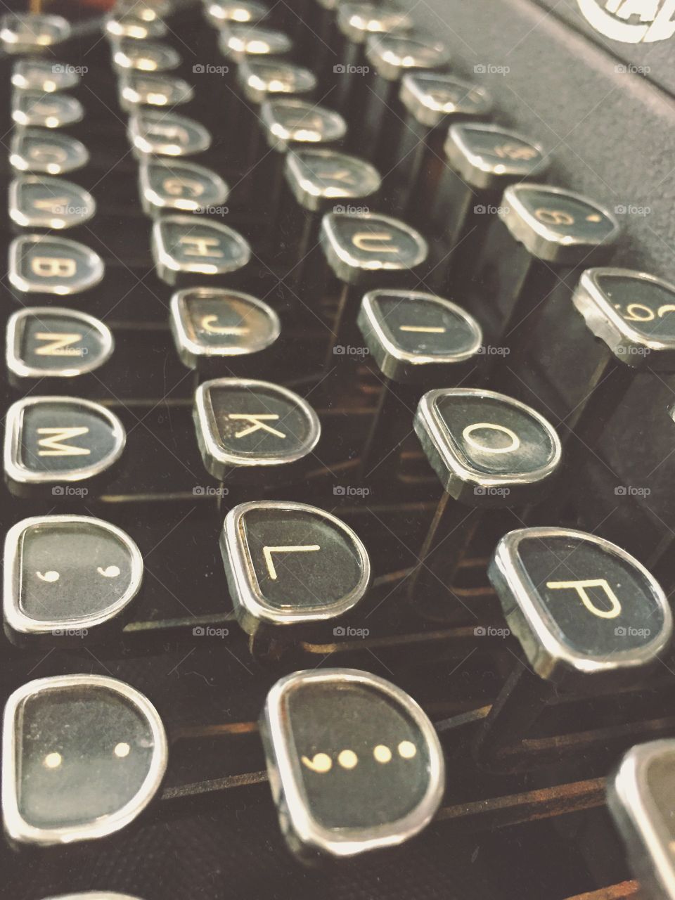 Typewriter. Taken at an old vintage shop in Dallas, Tx