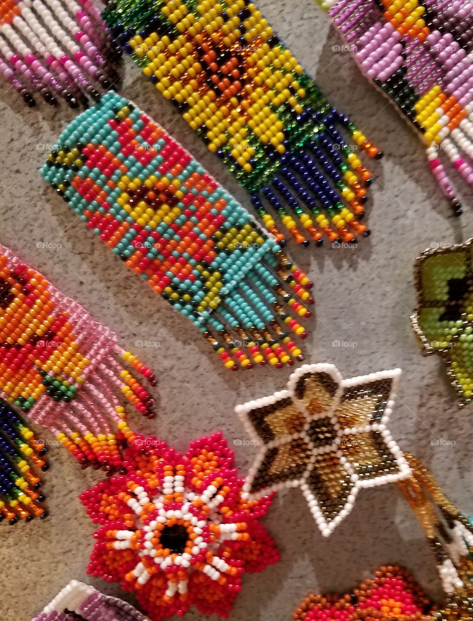 Native American beadwork small