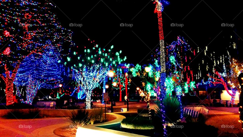 Glendale Glitters. Downtown Glendale AZ Christmas time