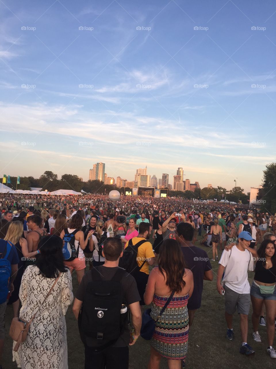 ACL Weekend with Austin City Skyline