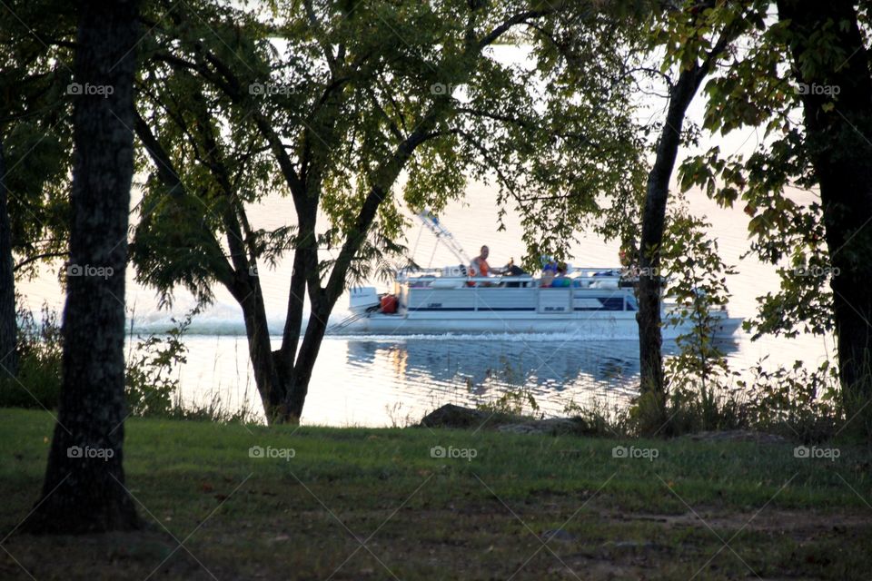 Boat on the Lake 