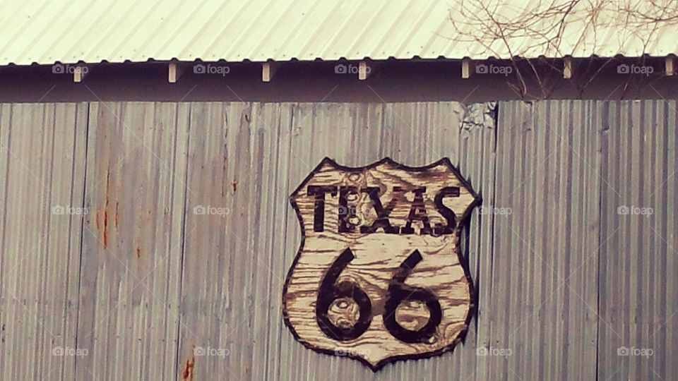Old Sign on Route 66