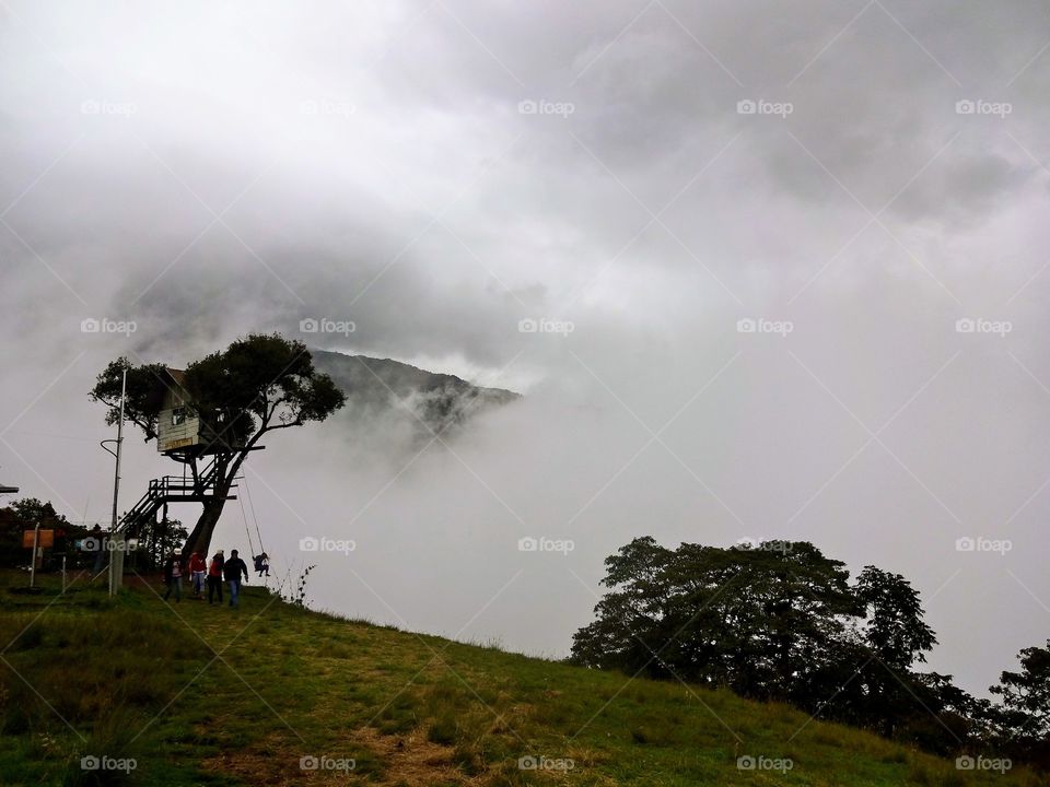 Swing at the edge of the world - Baños, Ecuador in the Amazon Basin