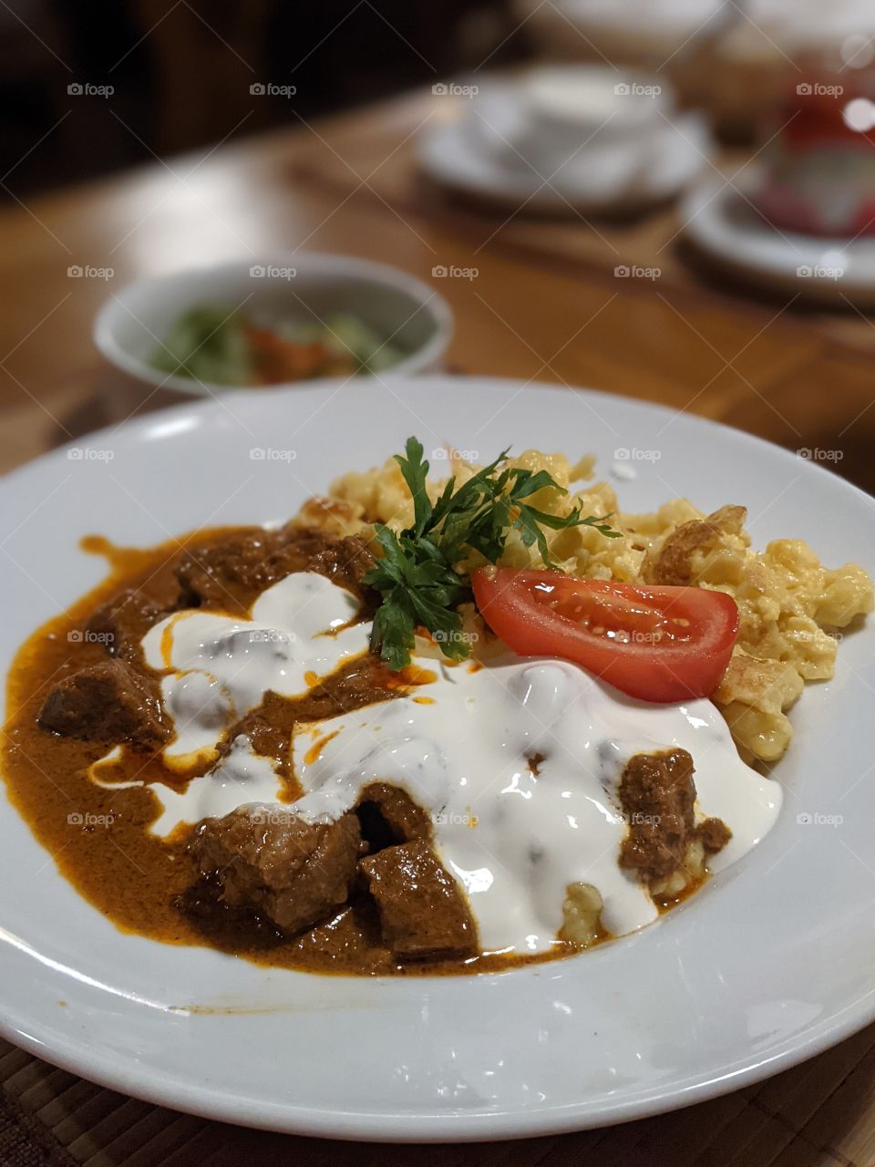 Veal Paprikash