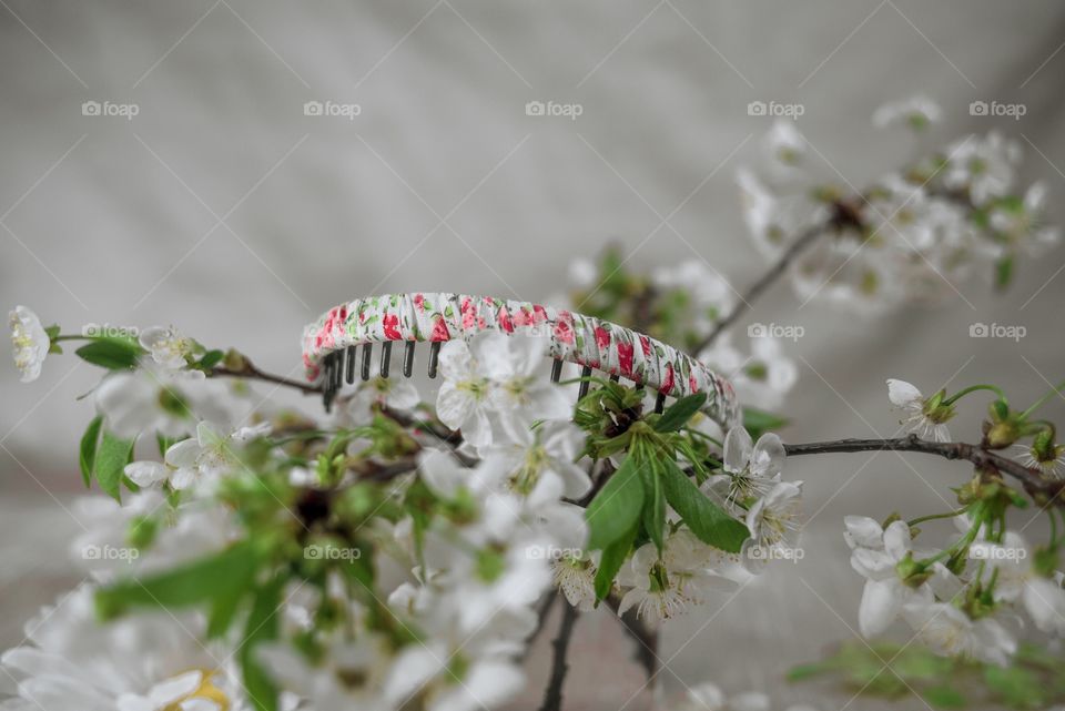 Artifical wreath for hair