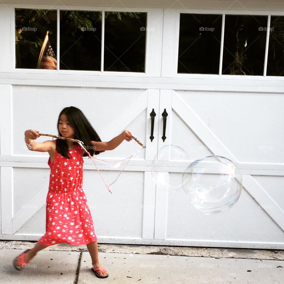 Bubbles: simple summer fun on July 4th