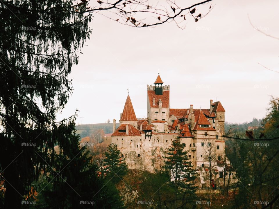 Bran Castle known as Dracula's Castle...