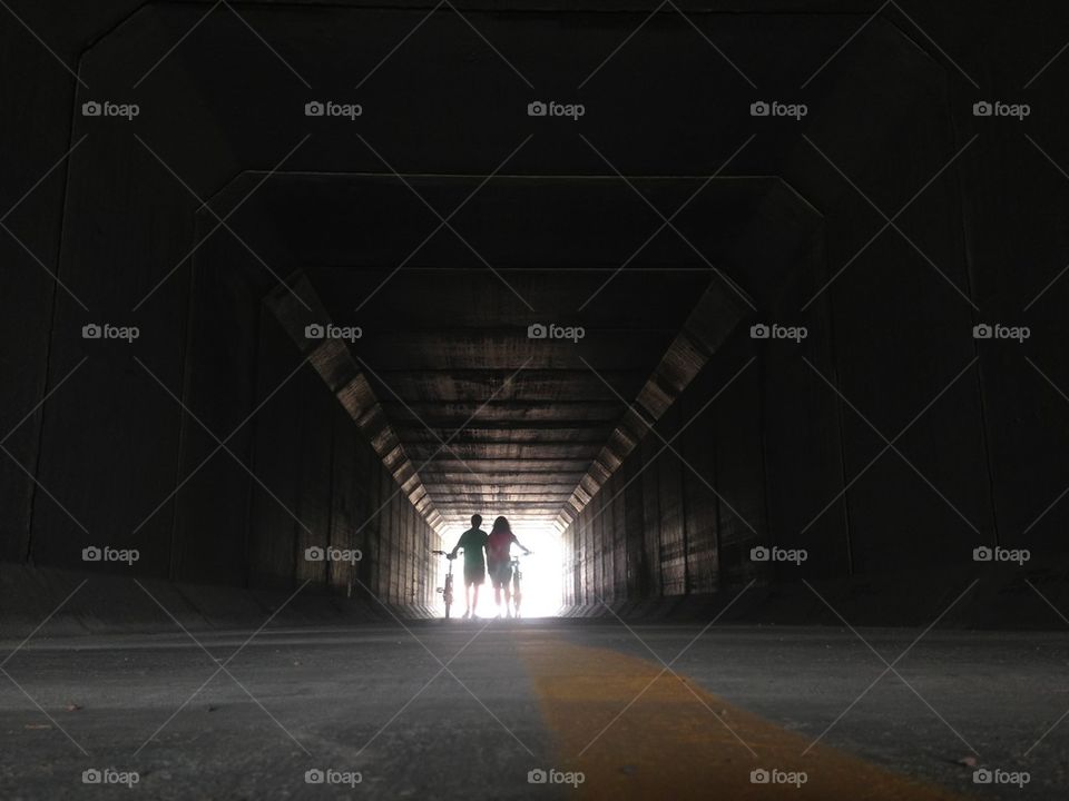 Romantic tunnel