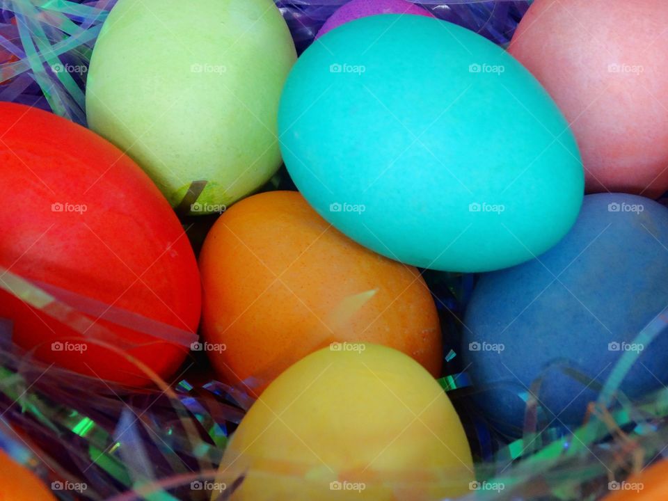 Colorful Easter Eggs