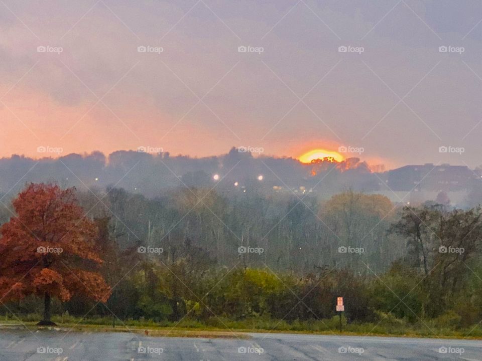 Weirdest sky after a storm 