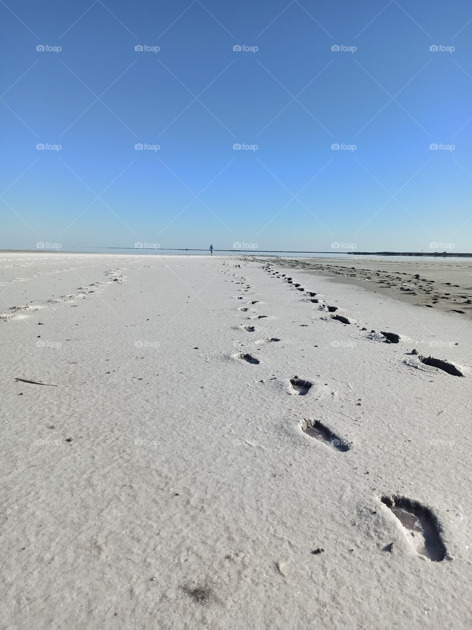 Perspective matters. Girl looking into the distance