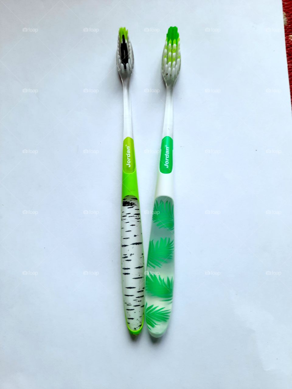 two toothbrushes