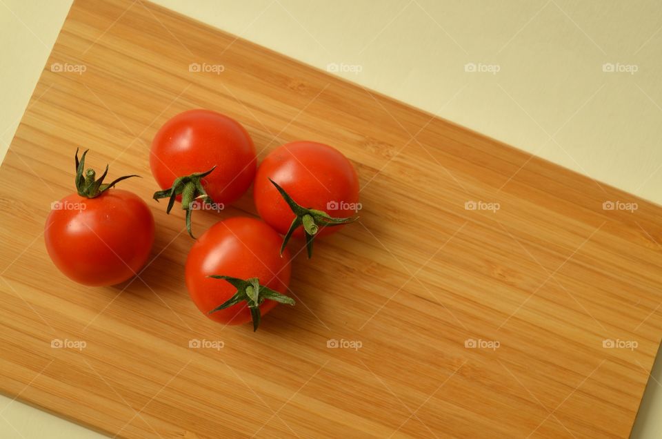 Cherry tomatoes healthy food red