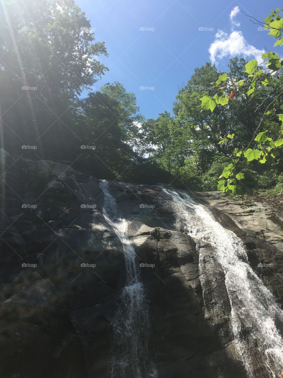 Shenandoah waterfall