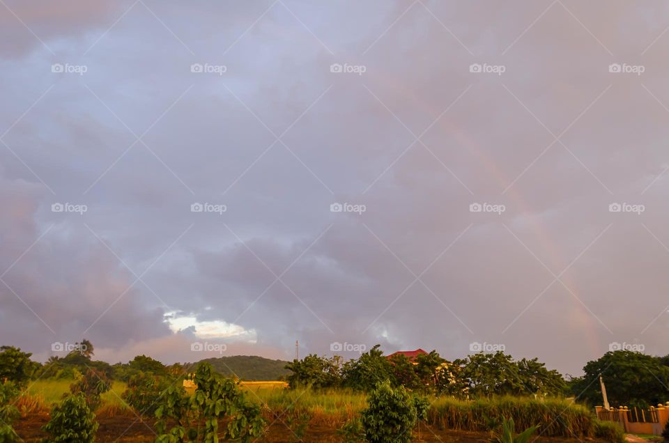 Colorful Sky After The Rain