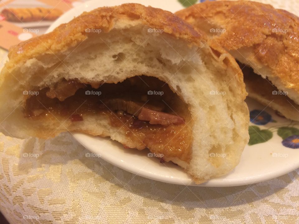 Pork bun dim sum 