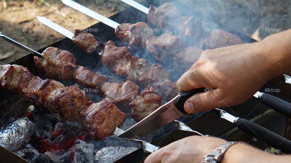 Cooking at home 