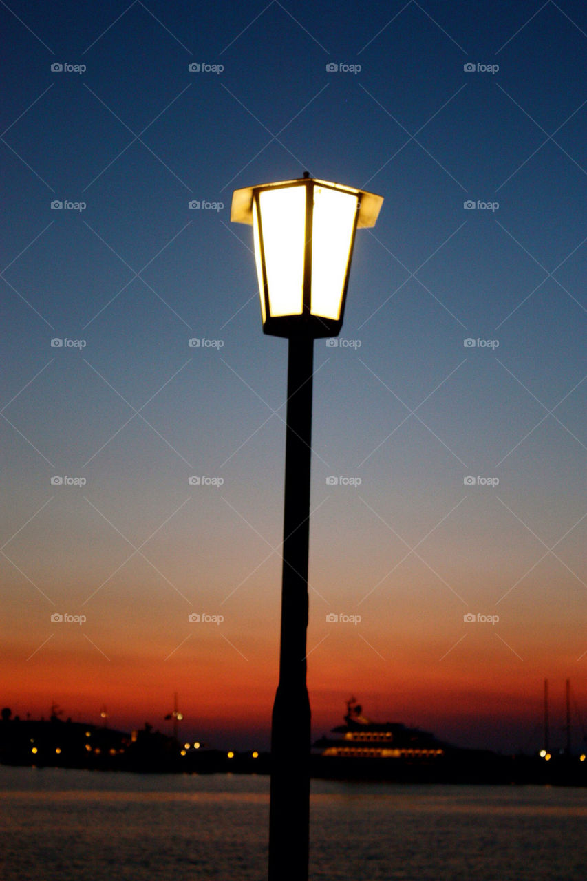 sky light orange post by kevin_lane