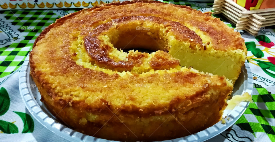 Corn cake