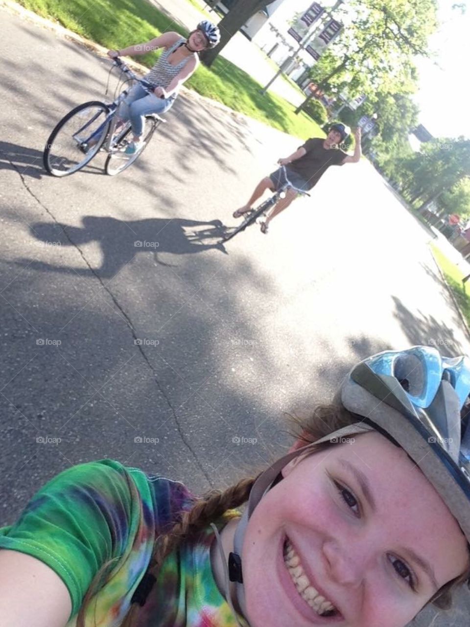 Biking in the Park