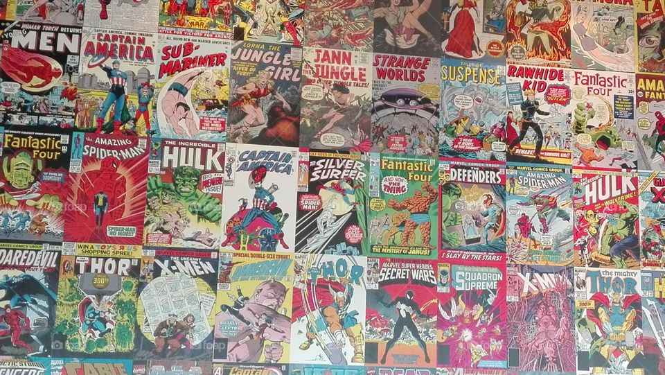 Comic book covers
