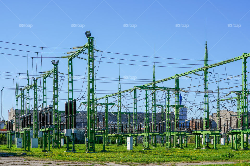 electricity and power generation industry electric power transformation substation