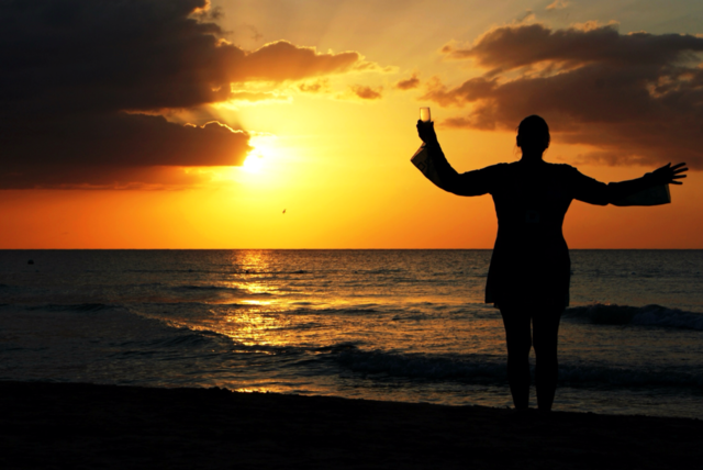 jamaica beach ocean woman by angeljack