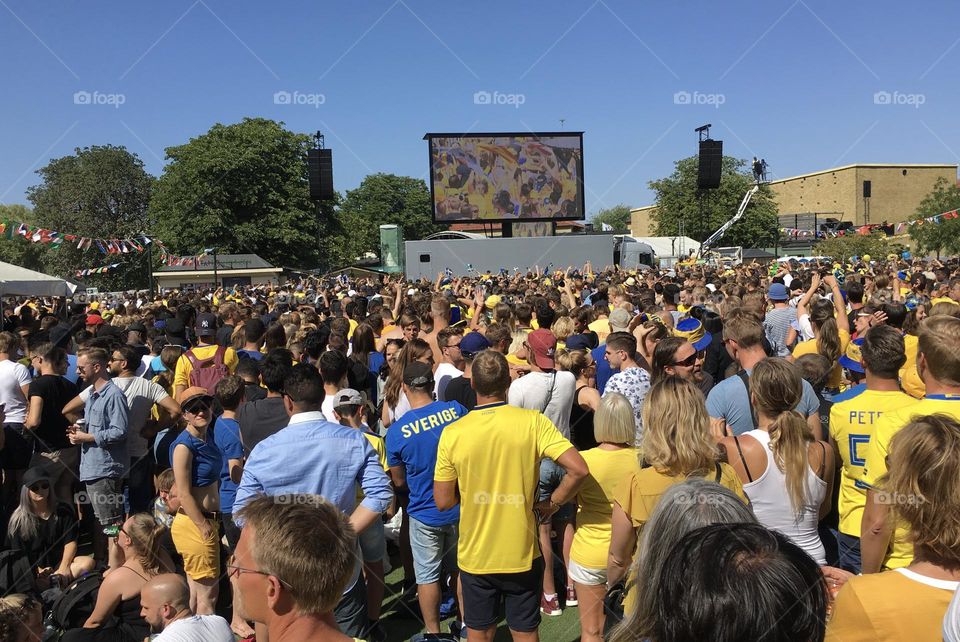 Swedish crowd