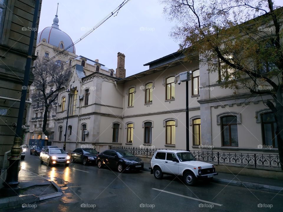 one of old buildings of Baku