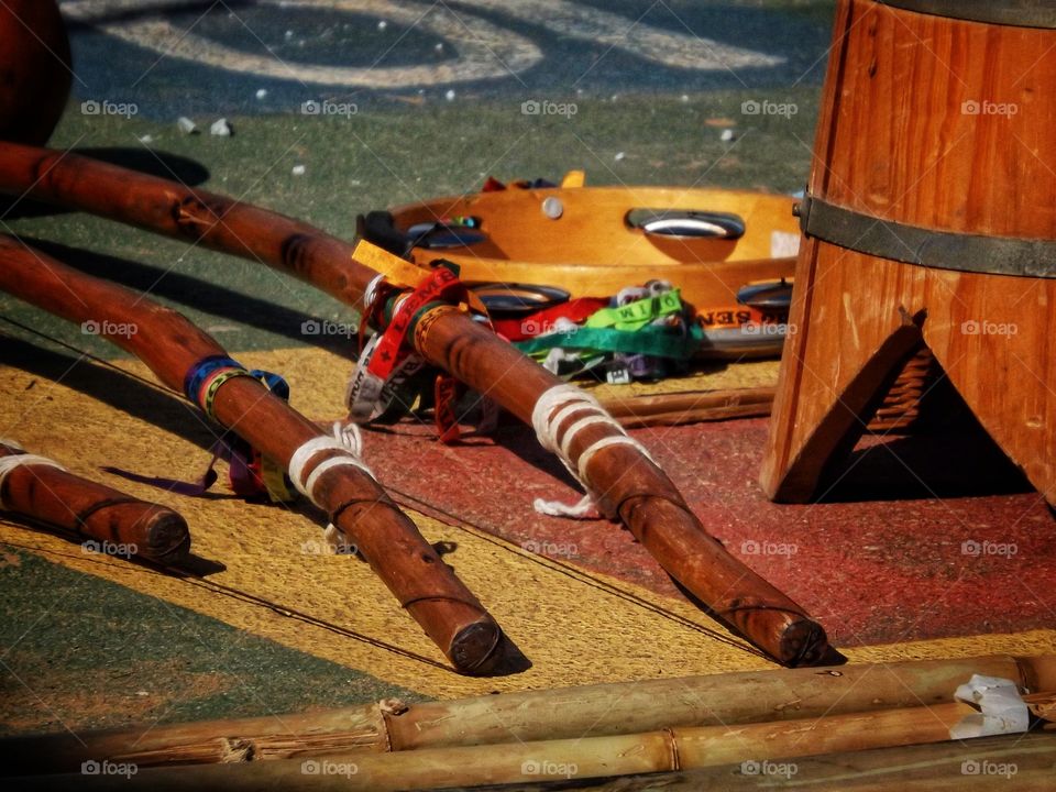 instrumentos da capoeira