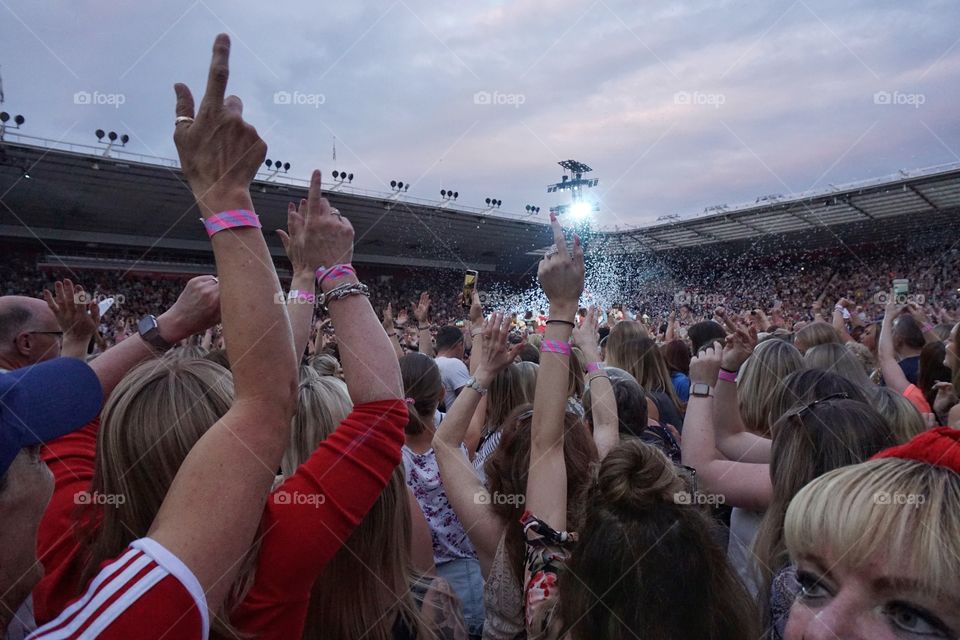 About Turn .. Take That move from centre stage ... Riverside Middlesbrough 2019