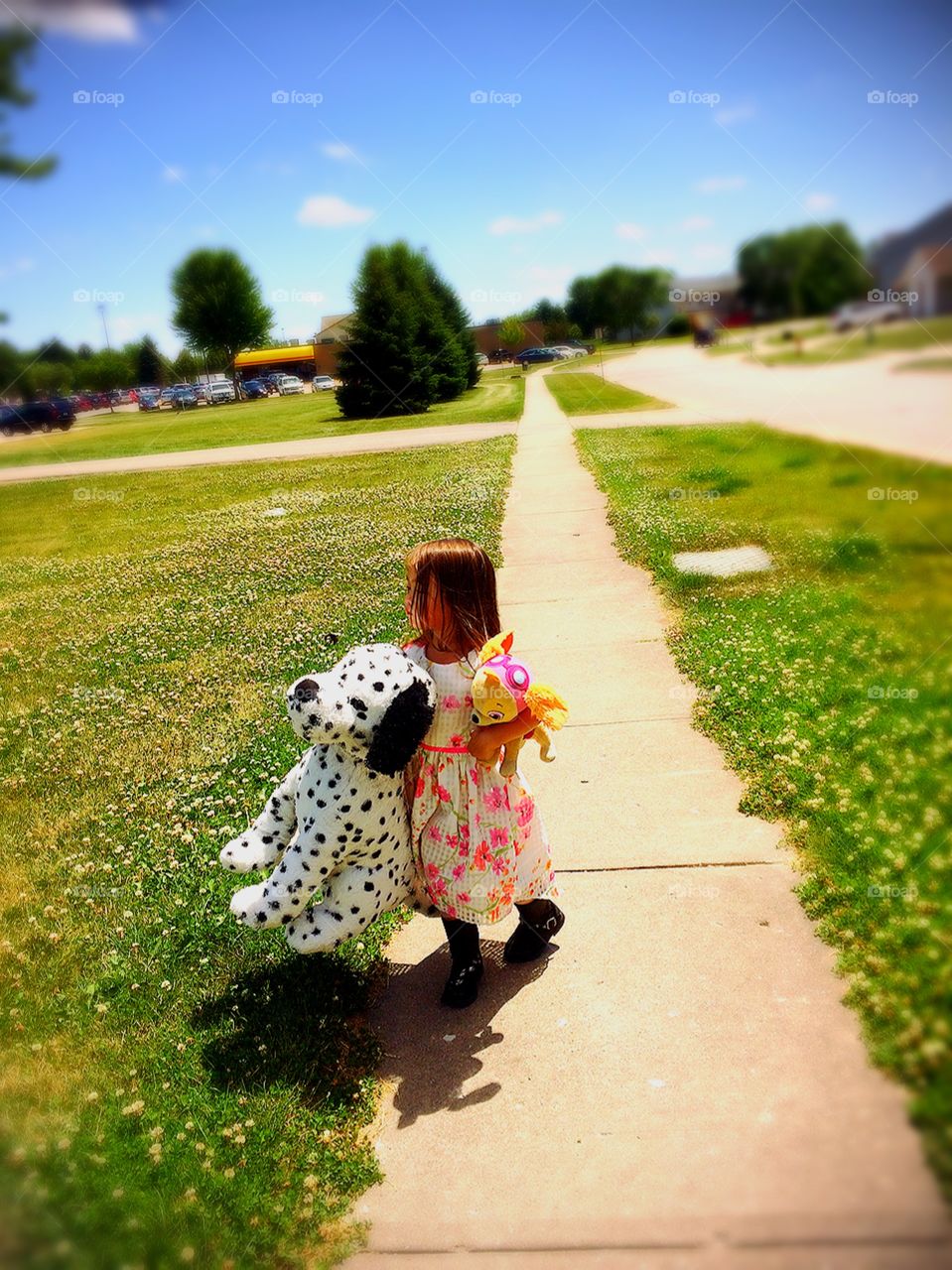 Grass, Outdoors, Girl, Nature, Summer