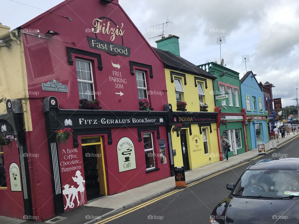 The streets of Killarney