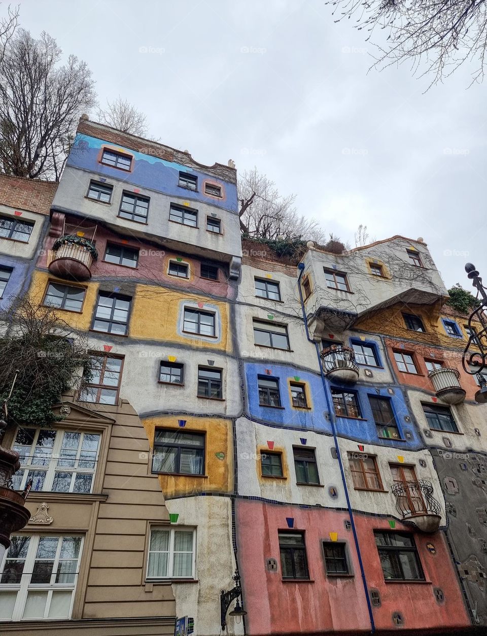 Colorful buildings