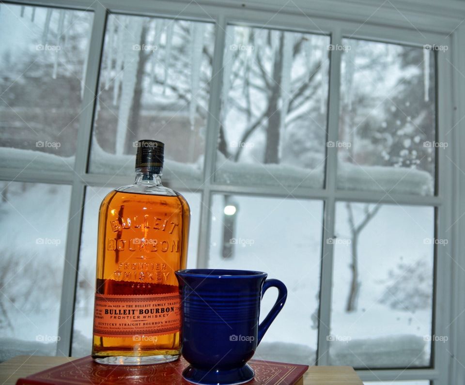 Keep warm with hot buttered Bulleit Bourbon