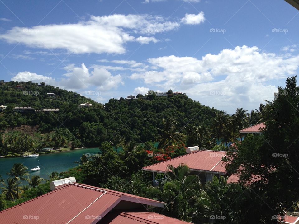 Marigot bay, Saint Lucia
