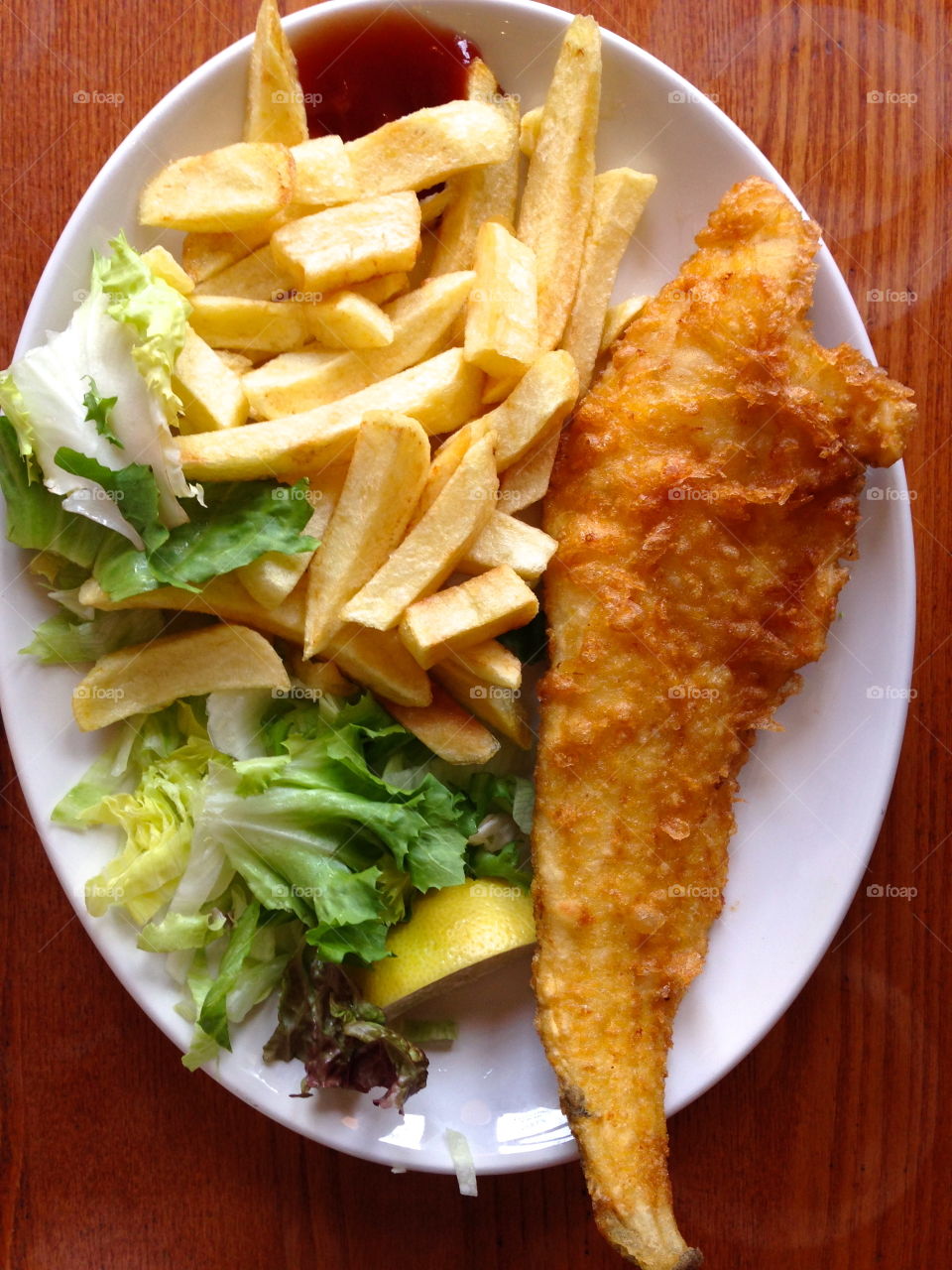 Fish and chips