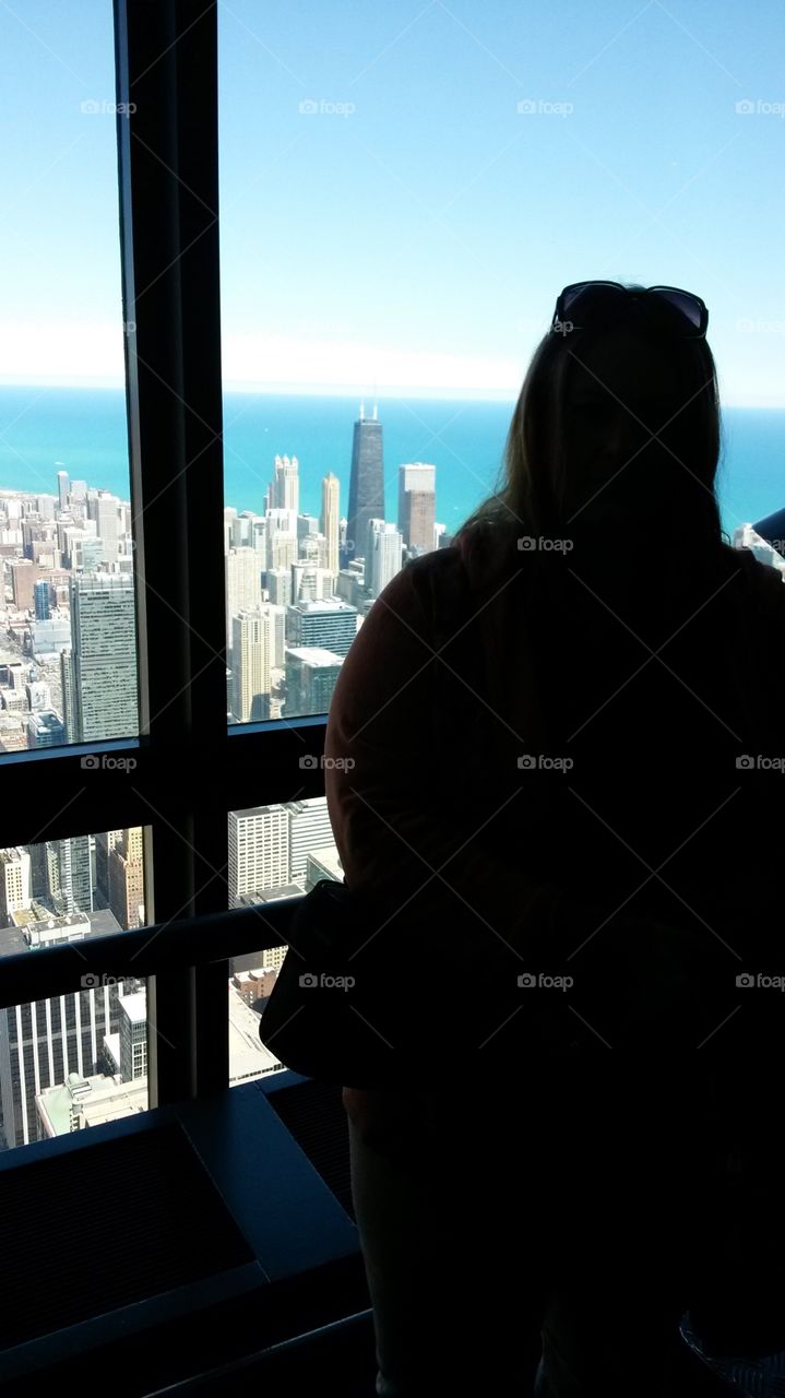 Sears Tower viewing area