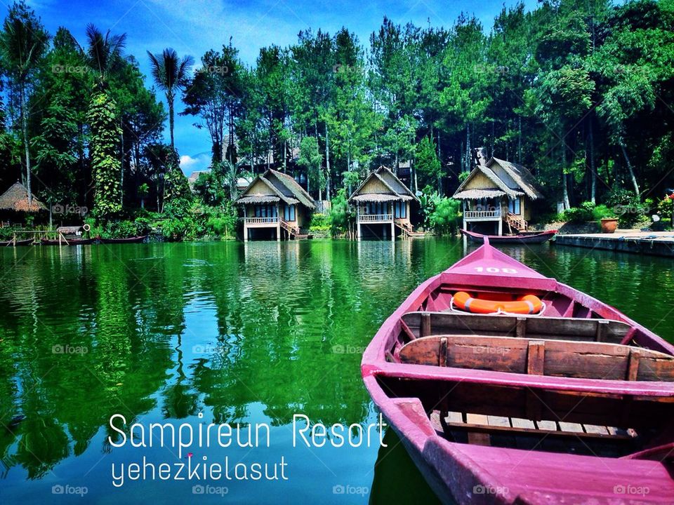 Sampireun resort-garut,Indonesia